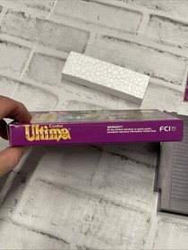 Ultima Exodus (Nintendo) NES CIB Complete In Box Original Game - Tested Vintage
