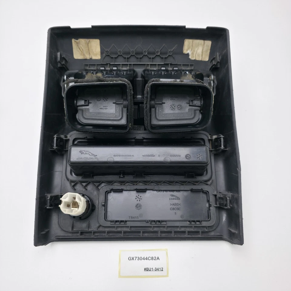 2016-2020 Jaguar XF Rear Center Console Air Vent AC Trim Grille GX73044C82A - Image 2 of 4