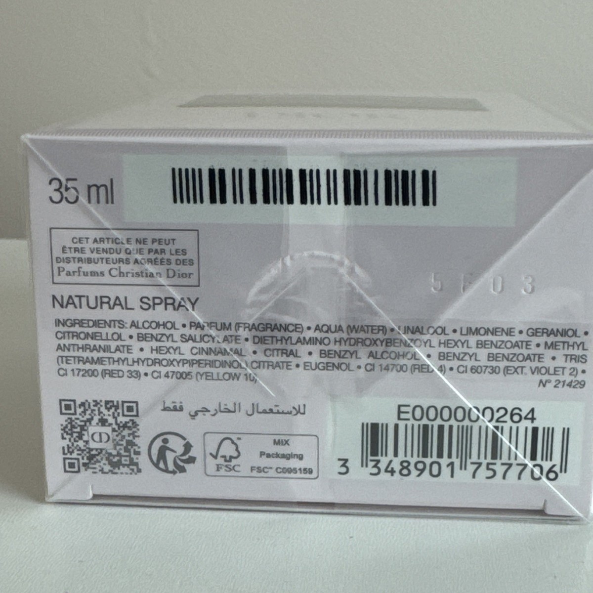 2025 DIOR Miss Dior ESSENCE de Parfum 1.1oz/35ml Spray NEW