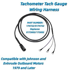 Tachometer Tach Gauge Wiring Harness For John...