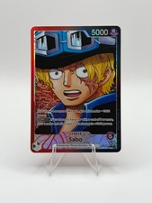 Sabo OP13-004 Alt Art Leader One Piece TCG Carrying On His Will English NM