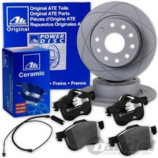 ATE PowerDisc BREMSSCHEIBEN 259mm+CERAMIC BELÄGE HINTEN passend für MINI R50 R53