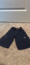 Boys Levi Cargo Shorts Navy Blue SZ 5