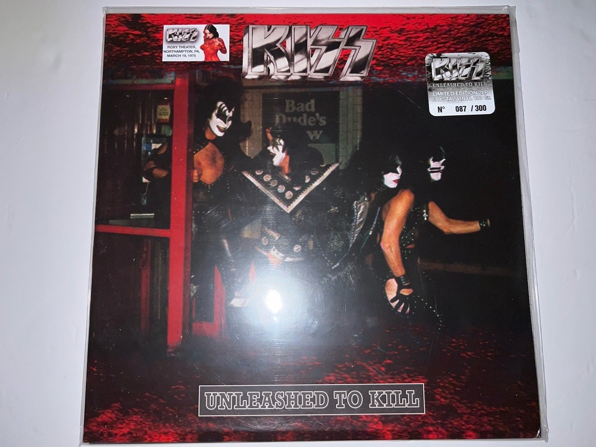 KISS “UNLEASHED TO KILL” LIVE AT THE ROXY 1975 DOUBLE