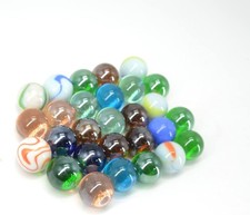 12-Piece 1 Shooter Marbles, Assorted Colors  Patterns for Kids  DIY