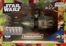 Jazwares Star Wars Micro Galaxy Squadron AT-TE 0130 Captain Rex Clone Pilot NEW