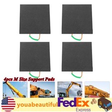 Medium Size Support Pads, 4pcs Heavy Duty Stabilizing Blocks Square with Handle