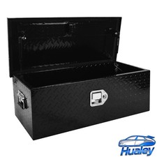 Black Diamond Plated Aluminum 30x13 Inch Truck Utility Box Pickup Rv Use