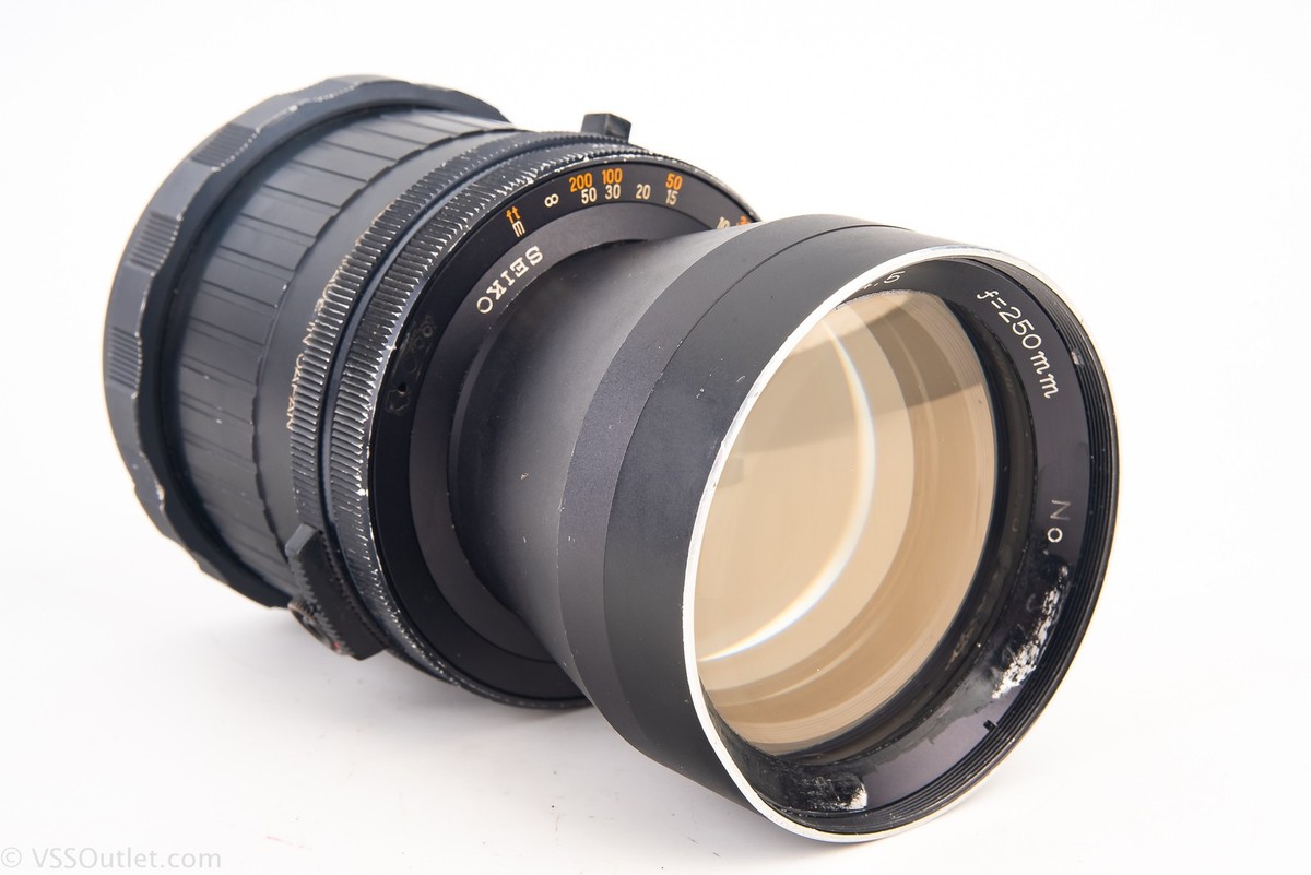 Mamiya Sekor 250mm f/4.5 Lens with Rear Cap for RB67 Pro S SD Mamiya Sekor 250mm f/4.5 Lens with Rear Cap for RB67 Pro S SD