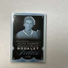 2015-16 UD Black Diamond Hockey Rookie Booklet Relics, Ryan Hartman 12/25