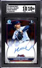 2023 Bowman Draft Hurston Waldrep 1st Auto SGC 10/10 RC