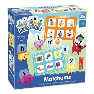 Alphablocks Matchams Educational Toy English Card Game An22 Authentic_