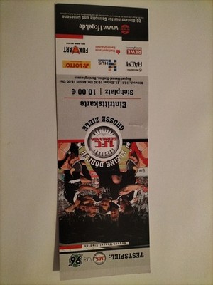 Collectors Ticket Friendly 2021 1.FC Germania Langreder v Hannover 96
