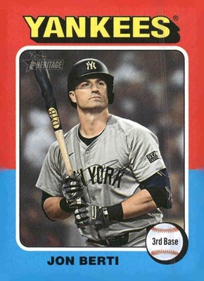 2024 Topps Heritage #655 Jon Berti