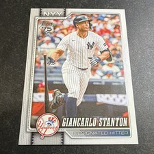 Giancarlo Stanton Topps 2026 Series One New York Yankees #341 Baseball Card