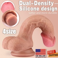 Dildo For Men Gay Anal Realistic Silicone Penis Suction Cup Women Sex Toy Adult