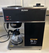 BUNN VPR Series 33200 Commercial Coffee Maker w/ 1 Decanters, Working & Drained