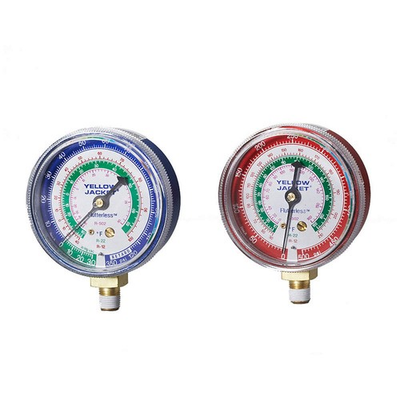 #ad #ad YELLOW JACKET 49001 High Side Gauge 2 1 2 in Dia Red 2NXD8 $30.86