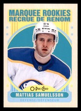 2021-22 O-Pee-Chee Retro #524 Mattias Samuelsson
