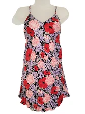 100% Silk Vintage 90's Fantasies by Morgan Taylor Slip Nightie Size P