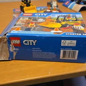 LEGO City 60072 Demolition Starter Kit And 60286 Beach Rescue ATV BothIncomplete
