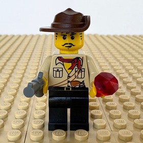 LEGO Adventurers, Orient: Johnny Thunder GEM adv051, 7419, DRAGON FORTRESS, 2003