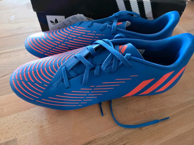 Adidas PREDATOR EDGE.4 FxG Fußballschuhe Blau GW2357 - Gr. 47 1/3 ***NEU!+++