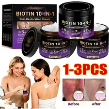 1-3PCS Biotin 10-in-1 Skin Restoration Cream, 2026 New Skin Treatment Cream 