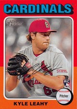 2024 Topps Heritage Rookie Kyle Leahy Cardinals #334 (RC)