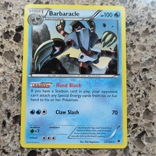 Pokémon Barbaracle 23/124 Fates Collide Rare 100HP Eng Stage 1 (43)