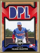 2022 Panini Elite Extra Baseball DPL Patch Felnin Celesten DM-FC Rookie
