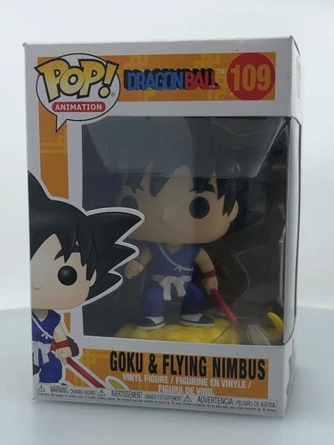 Funko POP! Animation Dragon Ball Goku with Flying Nimbus #109 DAMAGED BOX