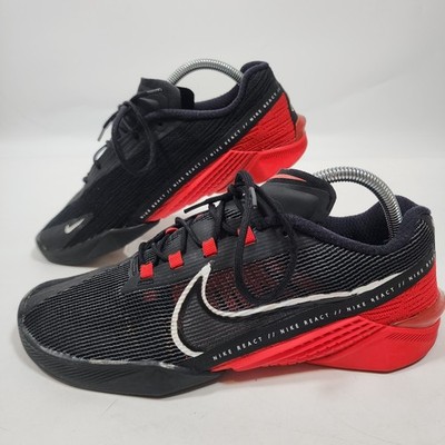 Nike React Metcon Turbo Herren-Laufschuhe   schwarz/rot   Größe 8 UK