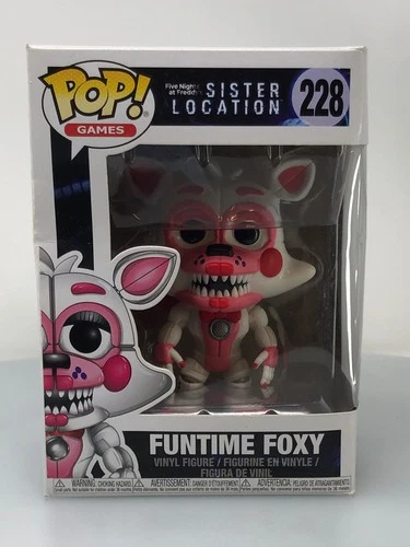 Funko POP! Games Five Nights at Freddy's Foxy #228 Vinyl Figure DAMAGED BOX