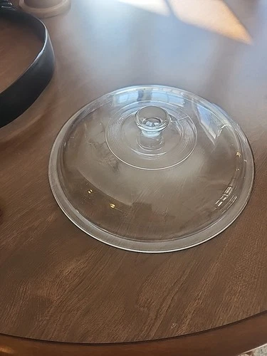 Pyrex 10 Inch Diameter Crock Pot Lid Good Condition Replacement Part Vintage