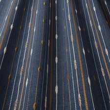 ILIV Bestickt Vorhangstoff 2.1 Meter Nomad Indigo Polster Kissen Verwendung