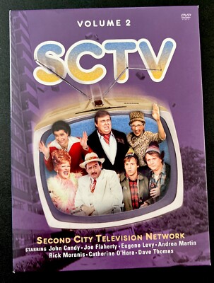 SCTV - Volume 2. DVD. 5-Disc Box Set with Inserts. Nice! Comedy. John Candy.