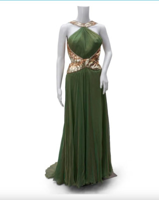 ISO/WANTED Roberto Cavalli Green Dress