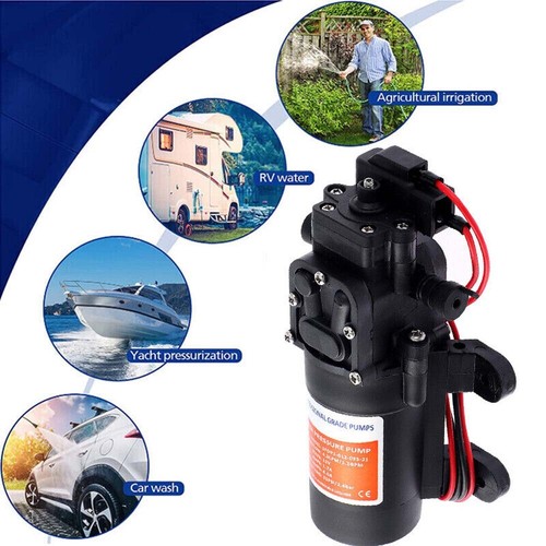 New 12V Duplex Diaphragm Pump Self Priming 5275702 Gold Series For RV Boat 35PSI - Foto 3 di 15