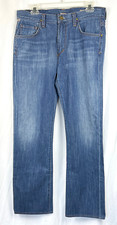 Citizens Of Humanity SID Straight Blue Jeans 32 x 31 100% Cotton Made in USA
