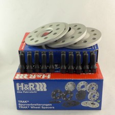 H&R Spurverbreiterung 10/40mm silber für Astra Calibra Corsa Meriva Omega Vectra