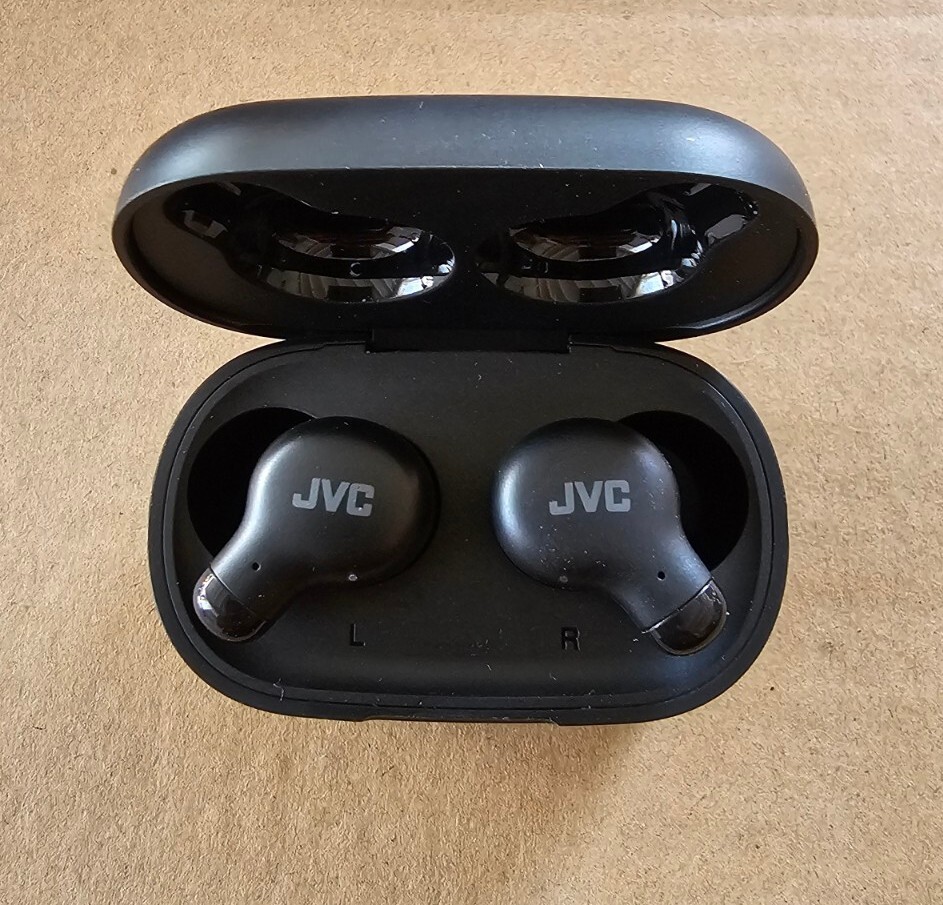  JVC HA-A18T Marshmallow True Wireless Headphones Black.