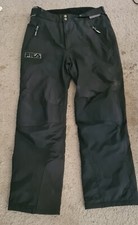 Pantalone sci Nero marca FILA imbottito traspirante e molto caldo taglia 52/54