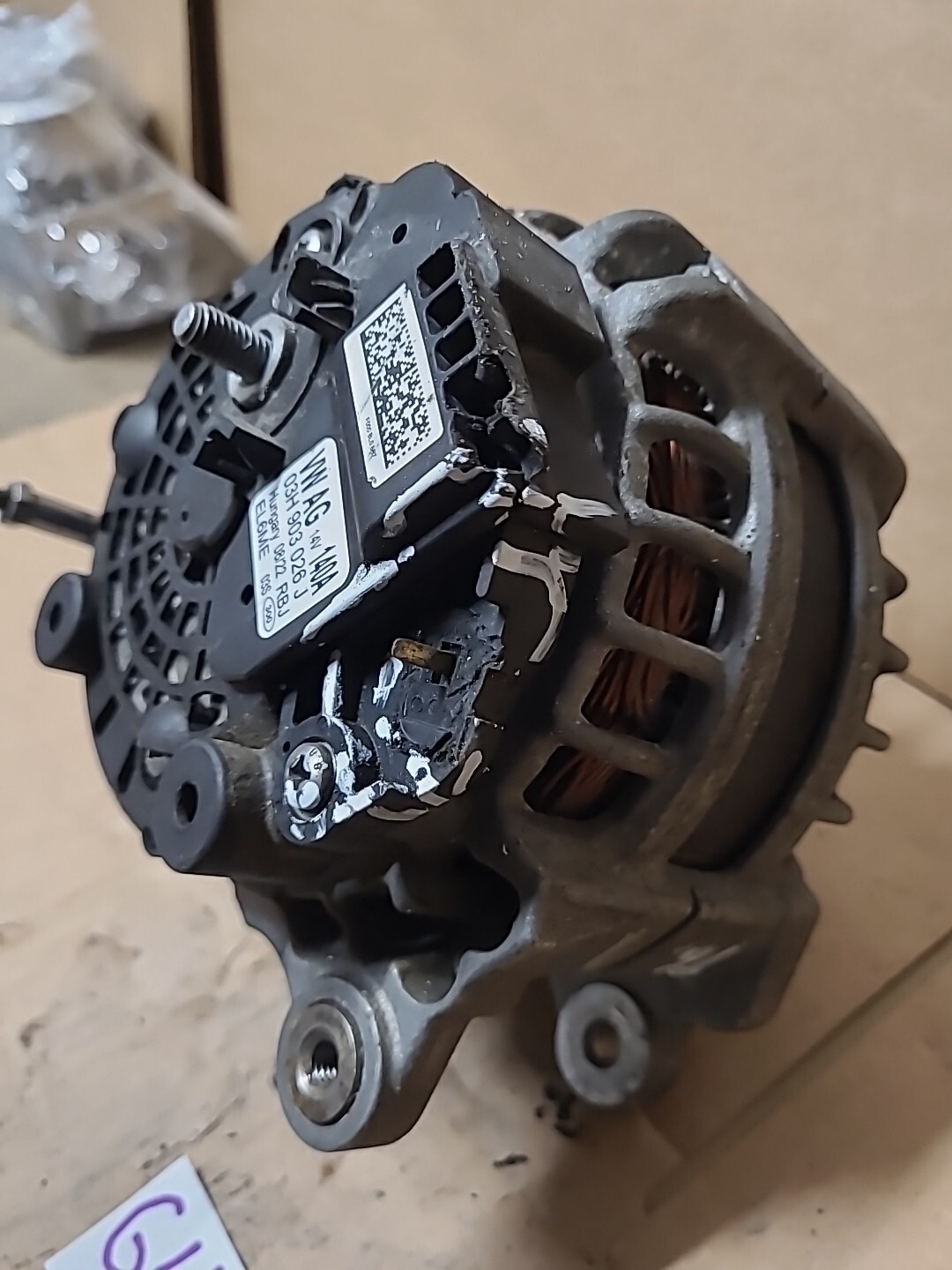 2022 VOLKSWAGEN TRANSPORTER T6.1 2.0 DIESEL ALTERNATOR 03H903026J