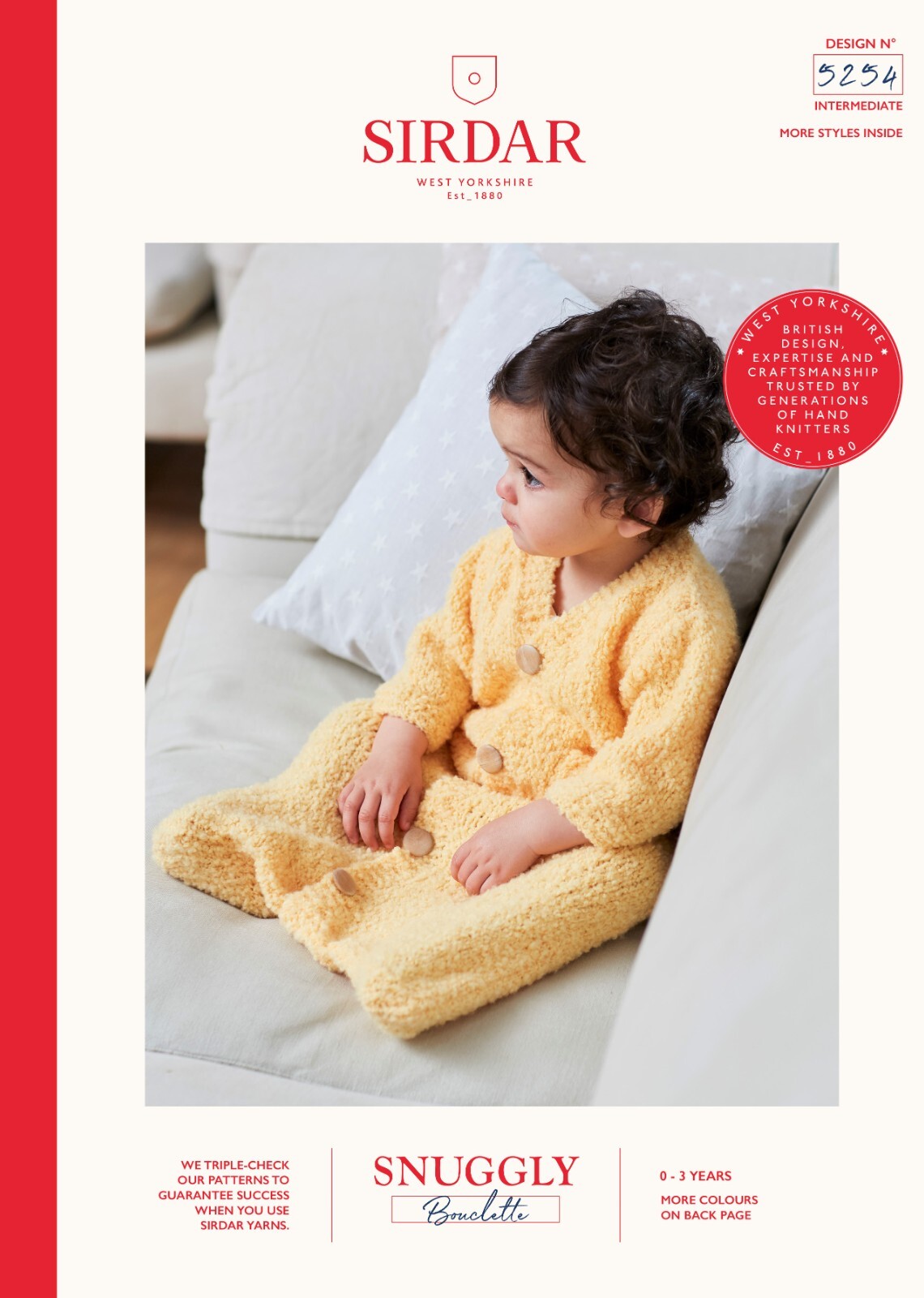 Sirdar Snuggly Bouclette Knitting Pattern - 5254 Sleeping Bags 0/3years