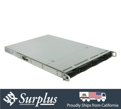 1U Supermicro pFsense Firewall Router 6x 10GB Ethernet 3.5Ghz 16GB RAM 1TB SATA