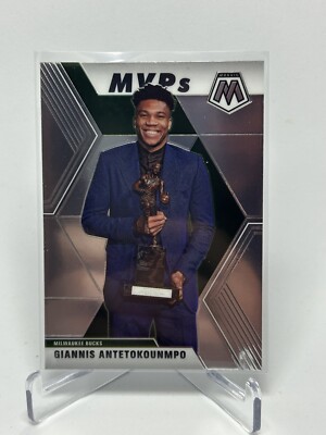 2019 Panini Mosaic MVP #297 Giannis Antetokounmpo Milwaukee Bucks