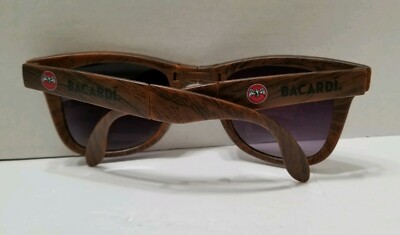 NEW!! BACARDI RUM SUNGLASSES FOLDING STYLE PLASTIC | eBay display picture 2