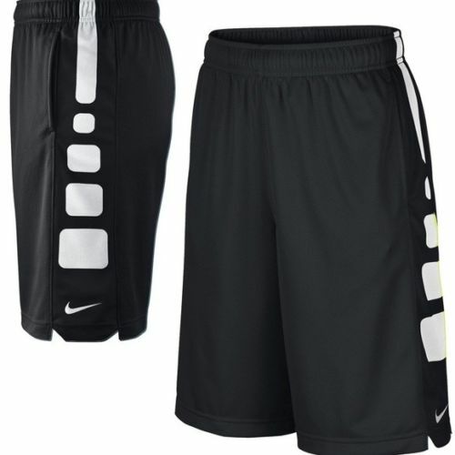nike black shorts white stripe