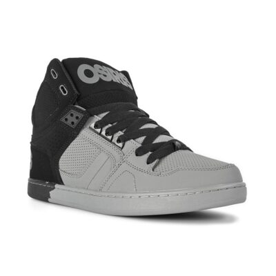 Osiris NYC 83 CLK High Top Shoes - Black/Grey Dip | eBay UK